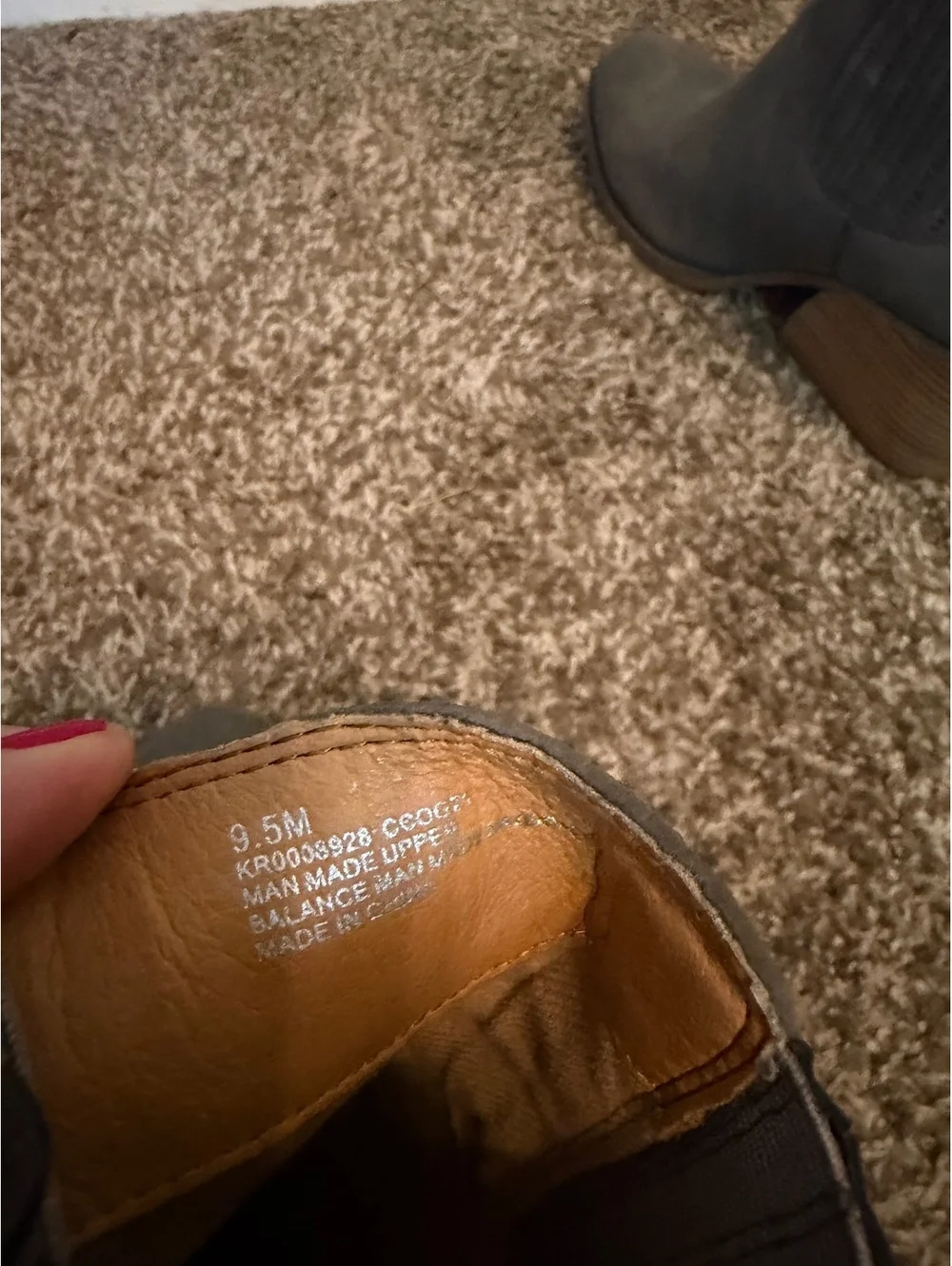 Korks Hadley Chelsea Boots Women’s 9.5